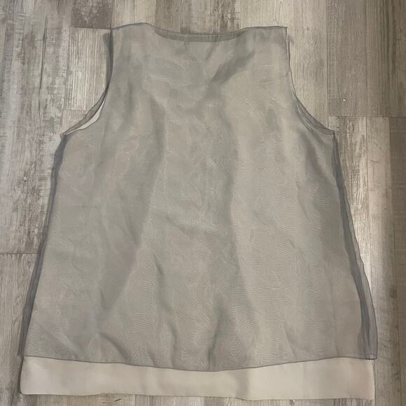 Simply Vera Vera Wang sequined tank w/ tulle overlay size XL - Picture 12 of 13